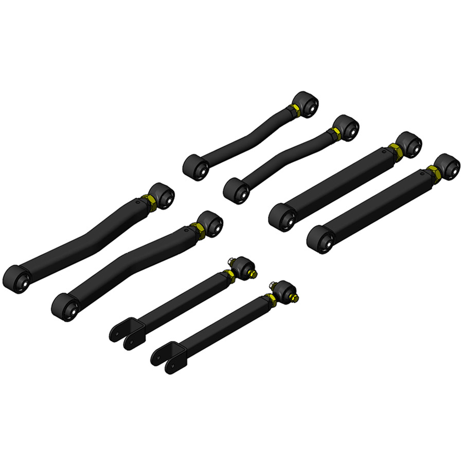 Jeep Wrangler OVERLAND+ Control Arm Kit 2007-2018, JK